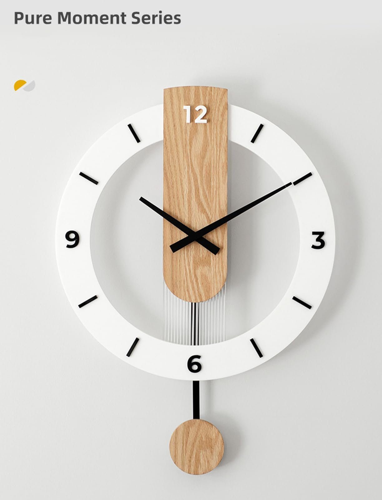 Welikera Wanduhr Wanduhr, 40cm leise pünktlich günstig online kaufen