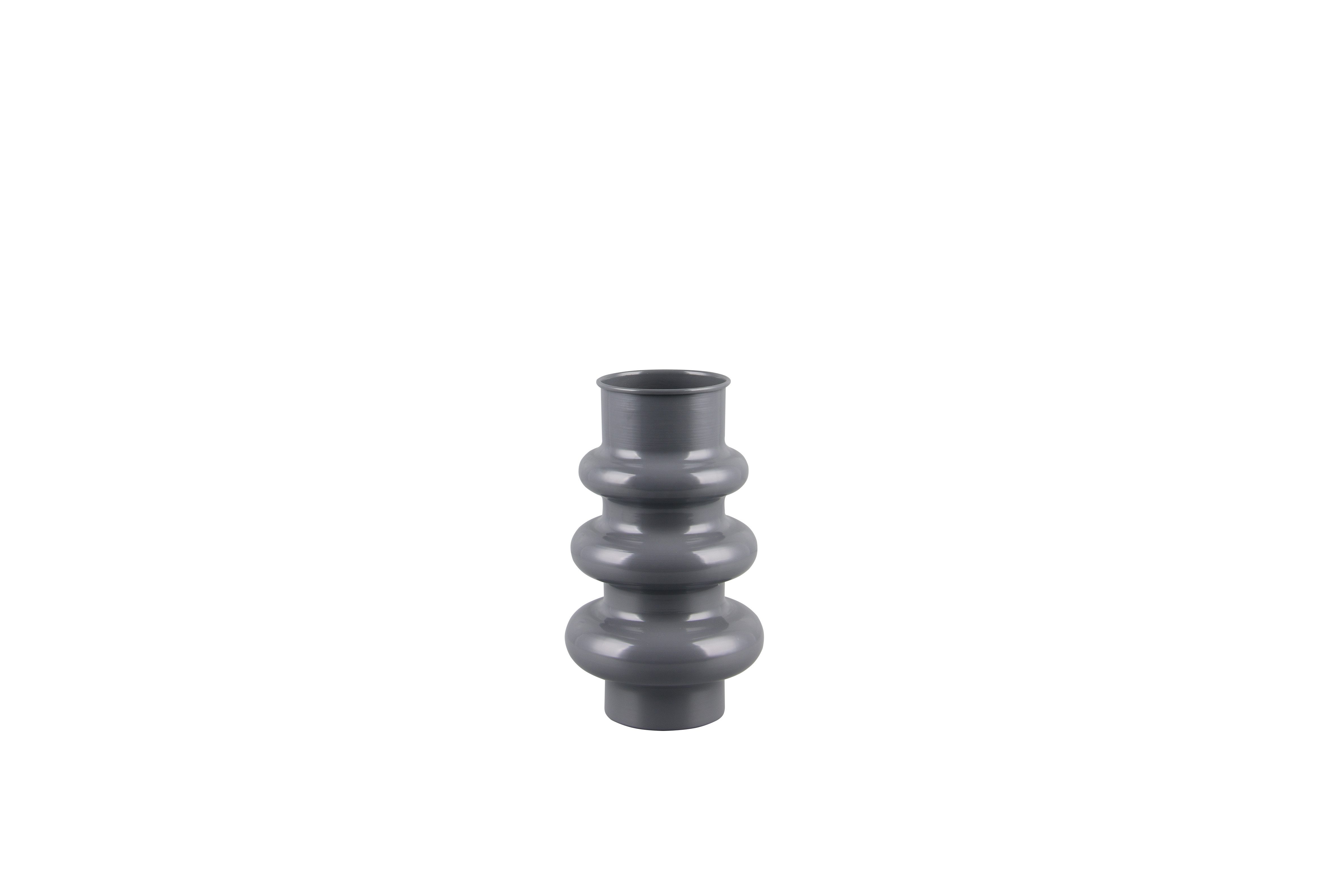 furnling Dekovase Loop (1 St), moderne Vase in organischer Form, Höhe 30,7 cm, grau