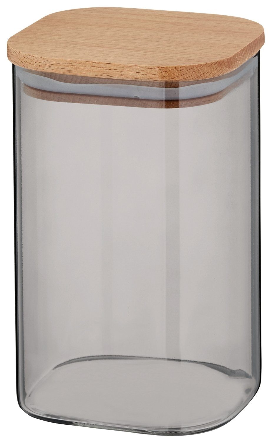 kela Vorratsdose NEA, Borosilikatglas, mit Deckel, 1100 ml, Borosilikatglas, Holz, luftdicht