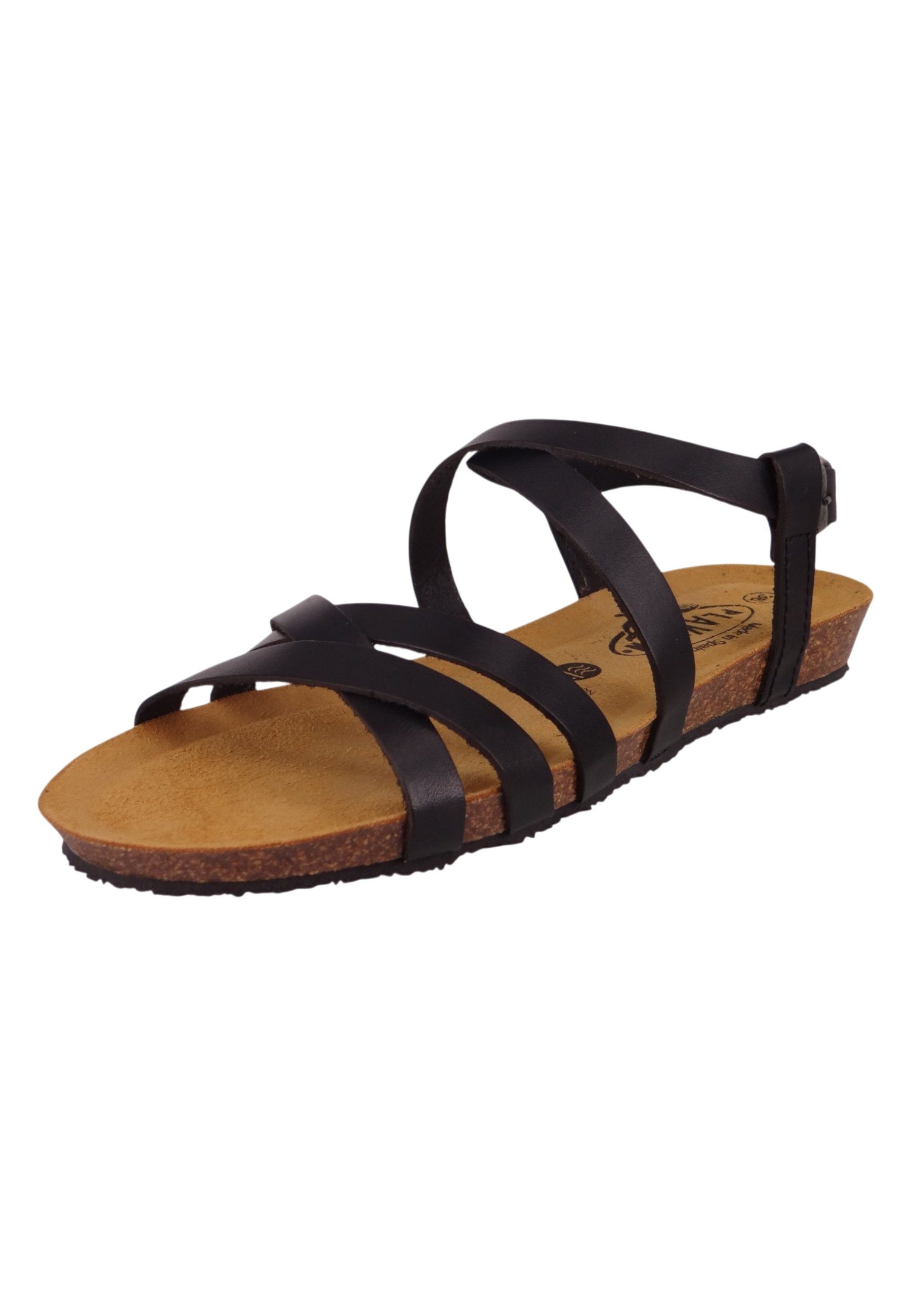 Plakton 405184 Vaqueta Fran Vali 405184 Negro Sandale