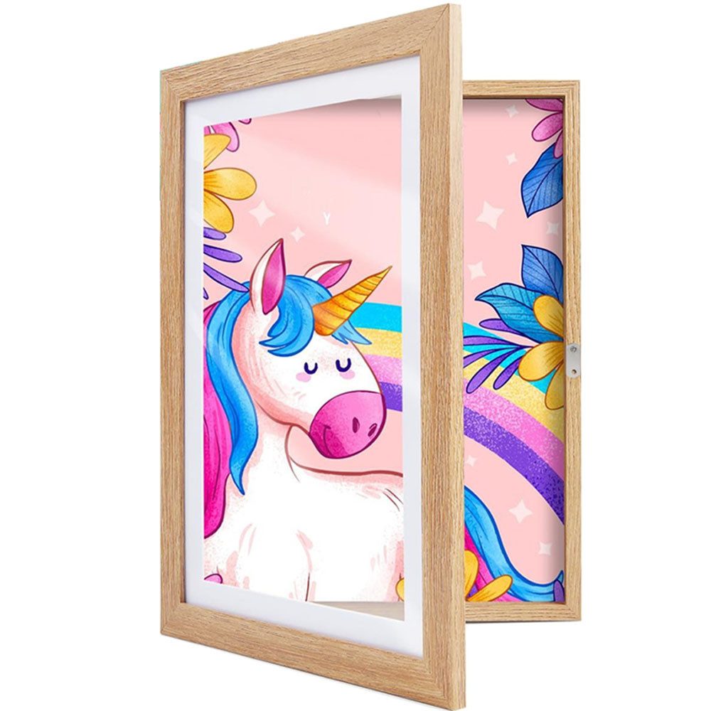 SURFOU Bilderrahmen Bilderrahmen Holz – Klappbarer Foto- & Kunstwerke Aufbe günstig online kaufen