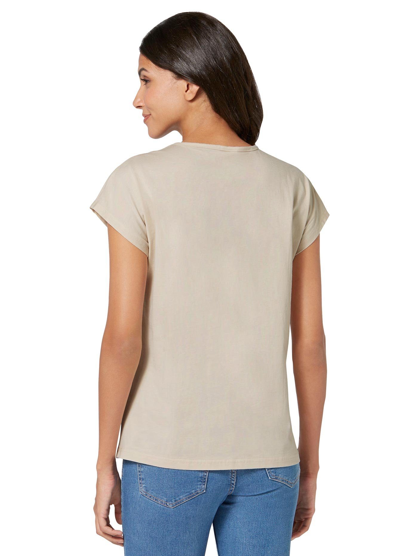 Damen Shirts Classic Basics Kurzarmshirt Kurzarm-Shirt (1-tlg)