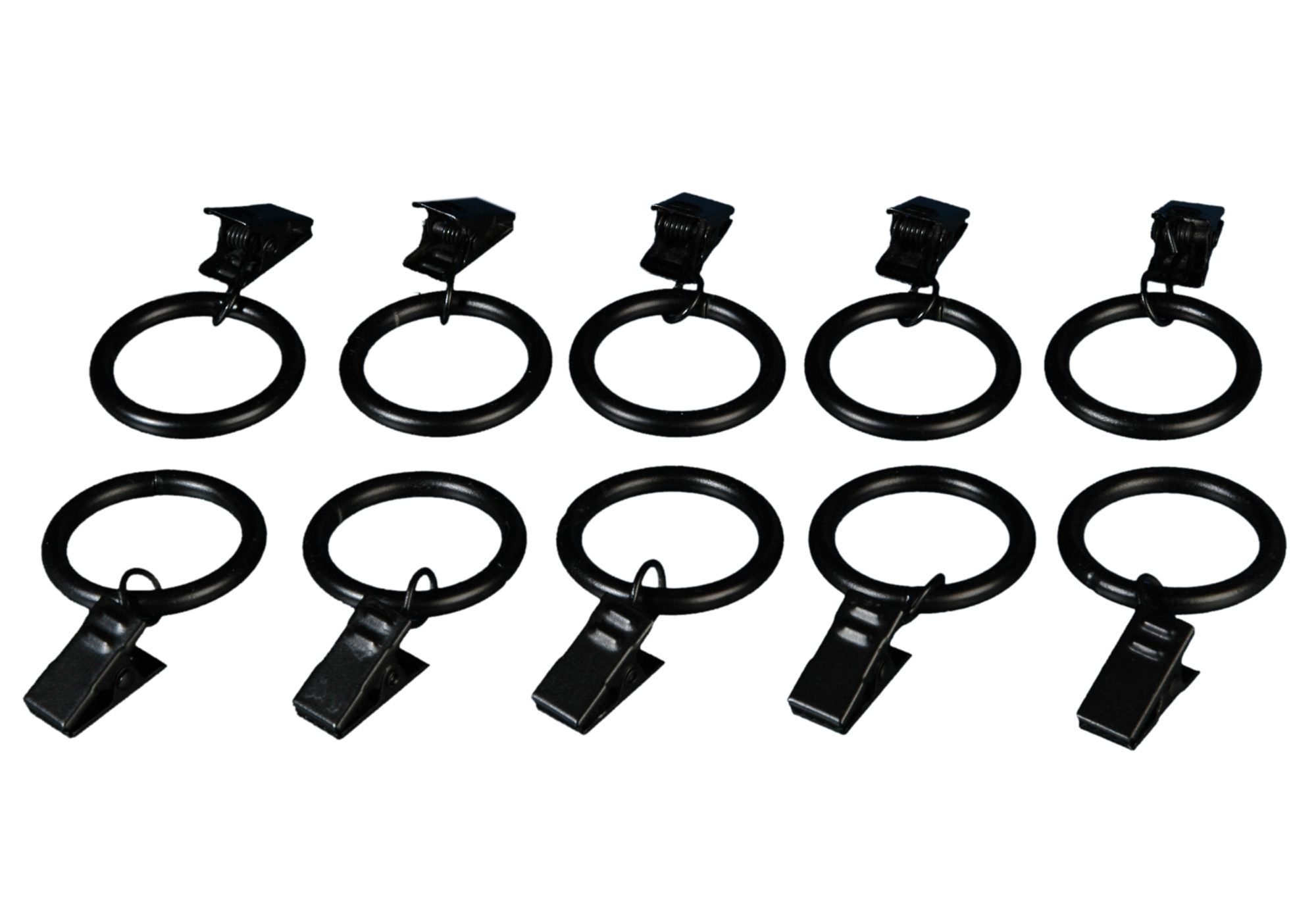 Liedeco Gardinenring, Gardinen, (Set, 10-St., mit günstig online kaufen