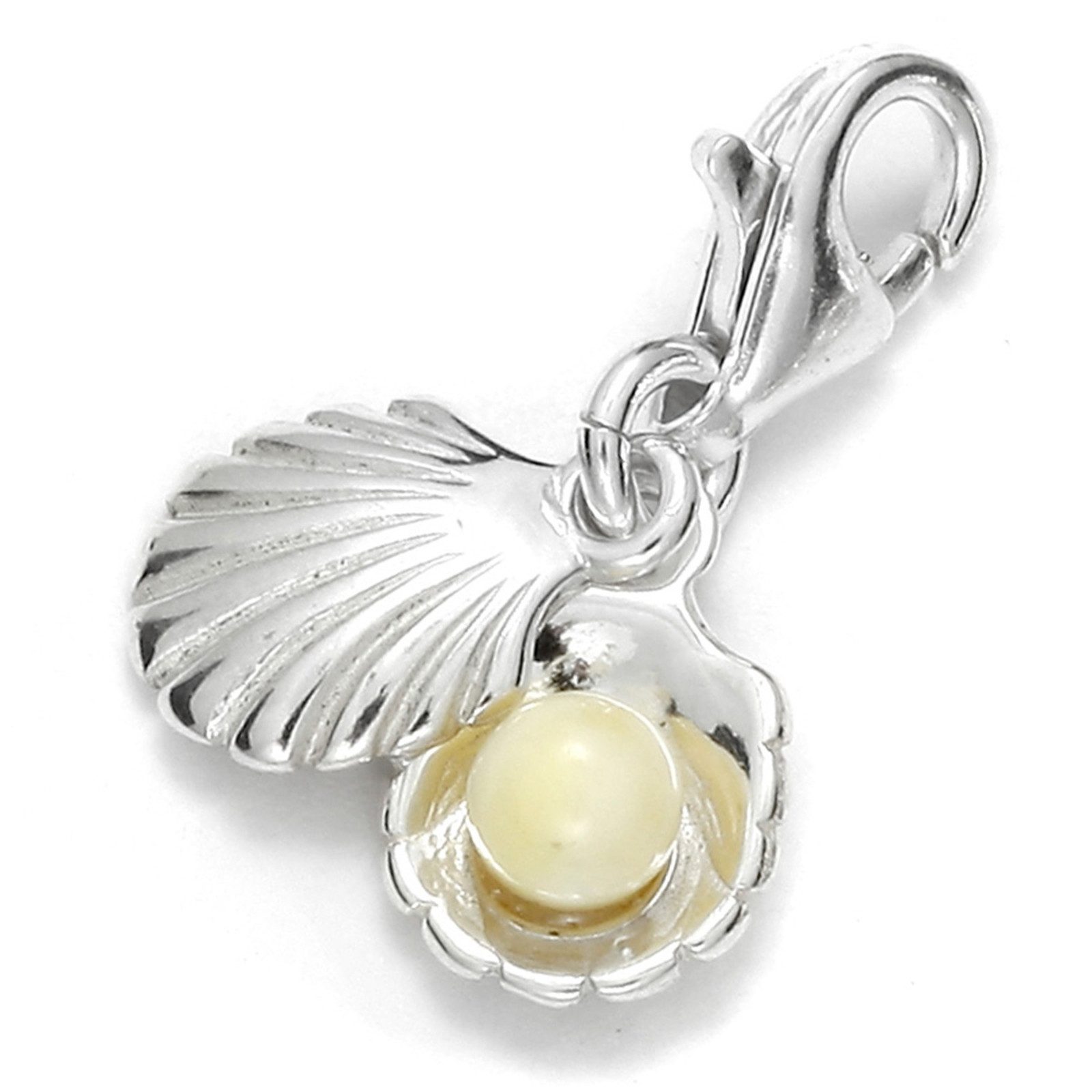 OSTSEE-SCHMUCK Kettenanhänger Ostsee-Schmuck Charm-Einhänger Muschel Charm- günstig online kaufen