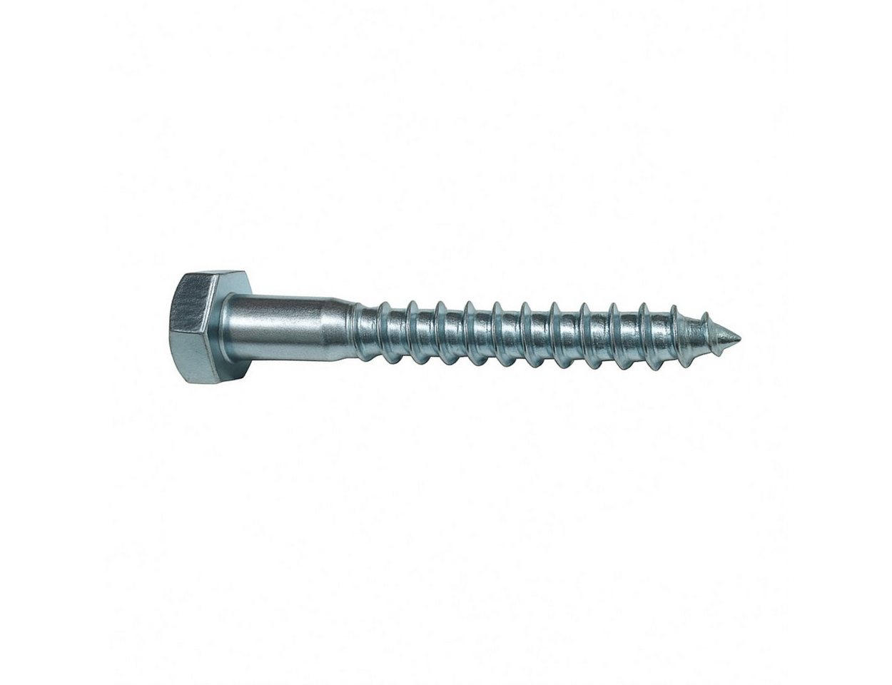 Thumbnail - ARLI Schraube 100x Sechskantschraube 10 x 80 mm Stahl verzinkt DIN 571 - 100 Stück, DIN571 Sechkant Schraube 10x80 mm Se...