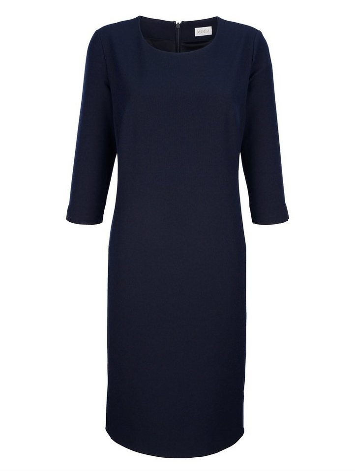 Mona Kleid in Ganzjahresqualität in blau