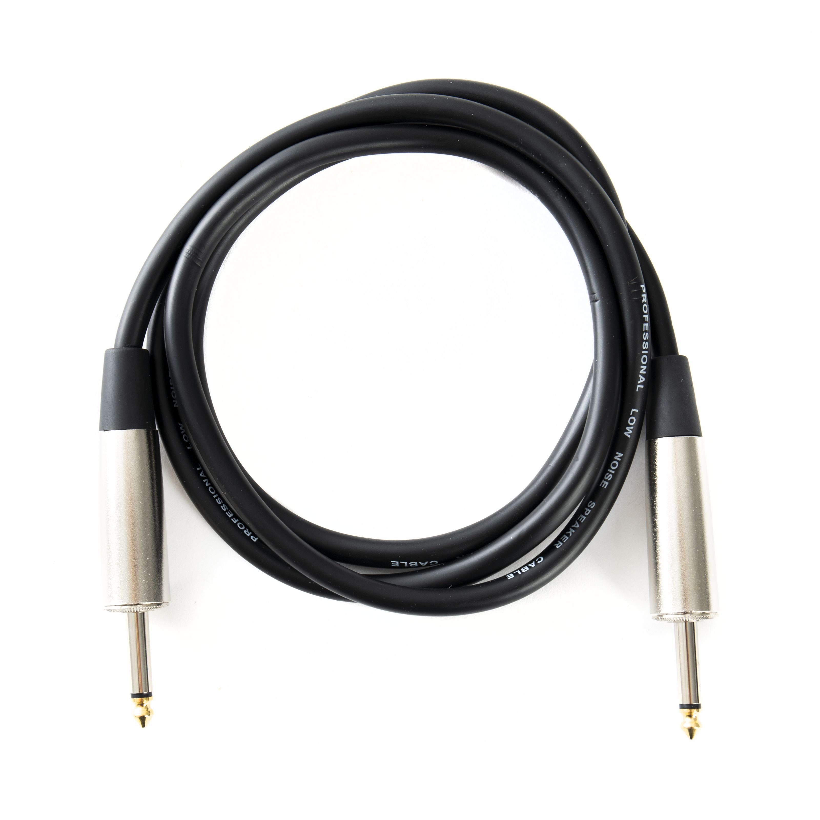 FAME Audio-Kabel, Lautsprecherkabel, Mono Klinkenkabel, 2x2,5mm² Querschnitt
