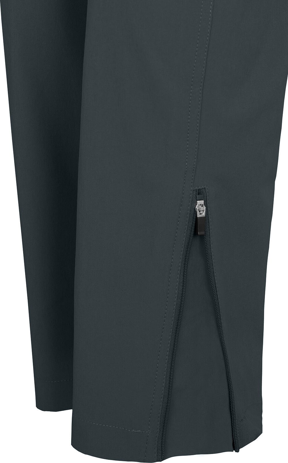 Bergson Outdoorhose MENA (slim) Damen Wanderhose, vielseitig, pflegeleicht, Normalgrößen, dunkel grau – Bild 4 von 5