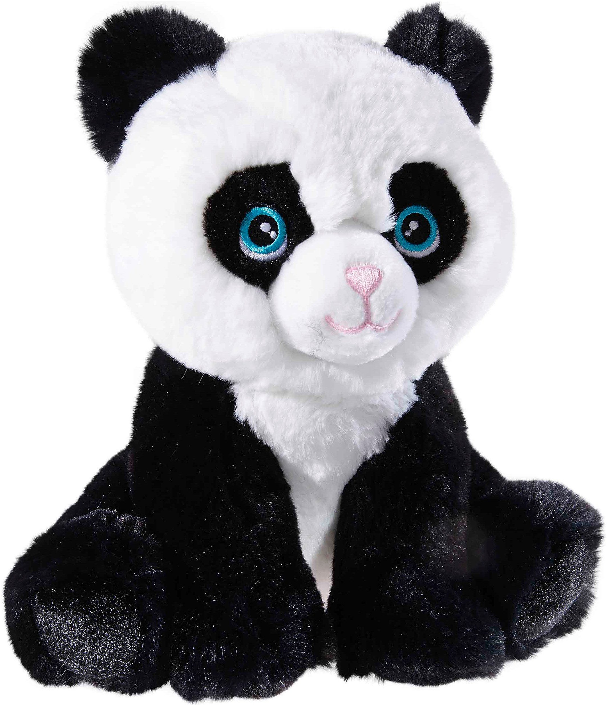 Heunec® Kuscheltier Pandabär sitzend, 20 cm, enthält recyceltes Material