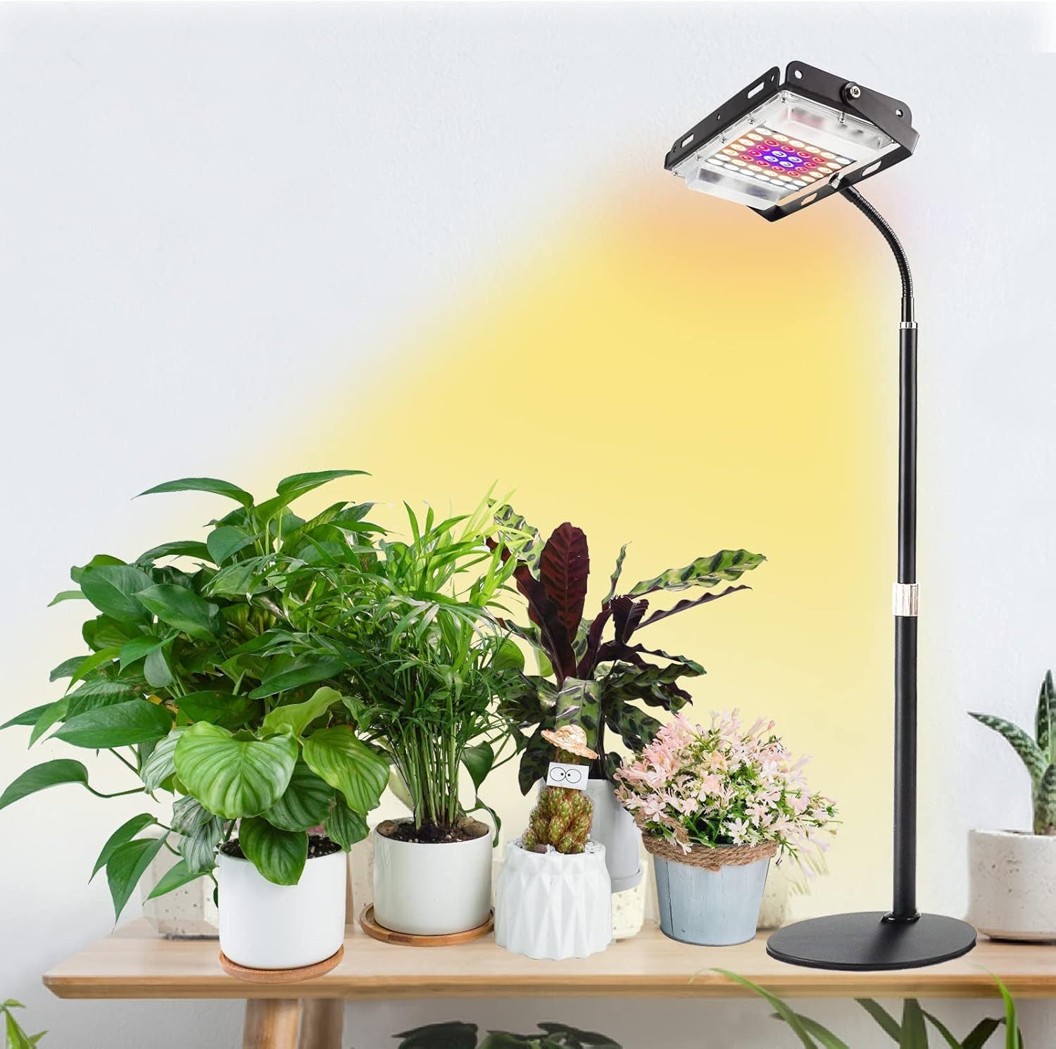RWEUOQ Pflanzenlampe Vollspektrum-LED-Wachstumslicht mit Schalter zur günstig online kaufen