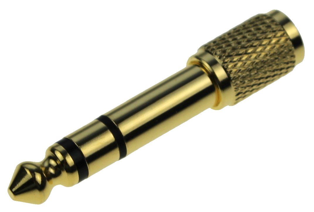 Sennheiser 549346 Adapter 3,5mm. auf 6,3mm. für Kopfhörer Headset Strom-Adapterkabel