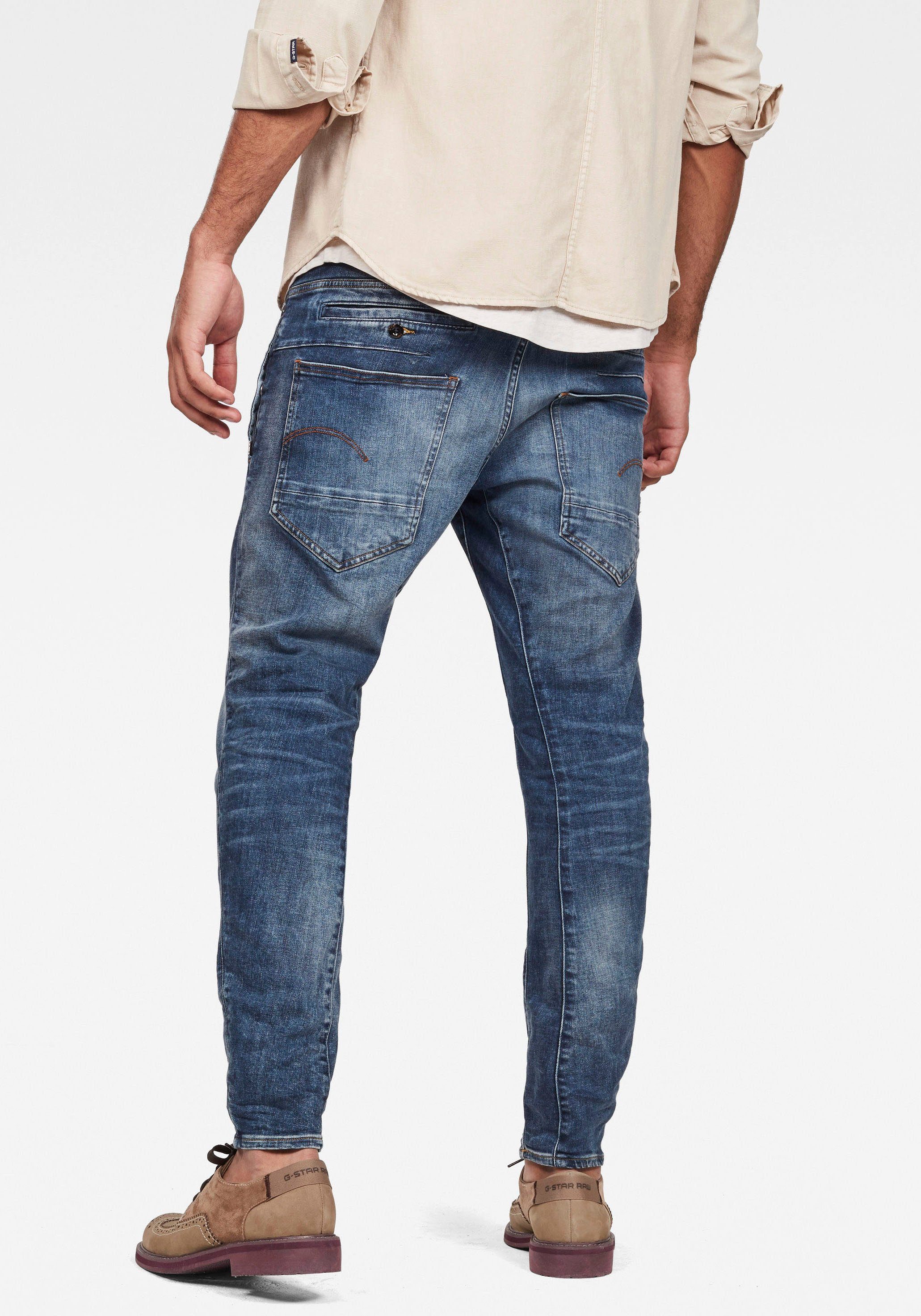 RAW G-Star blue Slim-fit-Jeans 3301 Slim