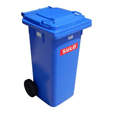 SULO Mülltrennsystem 120 L Mülleimer SULO Mülltonne blau