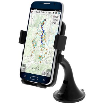 Forever Kfz Navi Halter Handy-Halter 360° Smartphone Navigationshalter Smartphone-Halterung