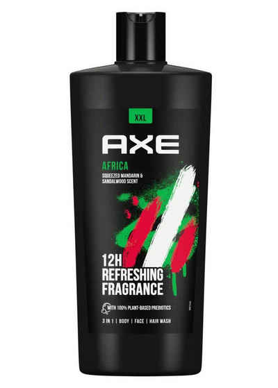 axe Fußmaske AXE Duschgel XXL Africa 0,7L 3in1 Shampoo Haarwäsche Körperpflege Haar
