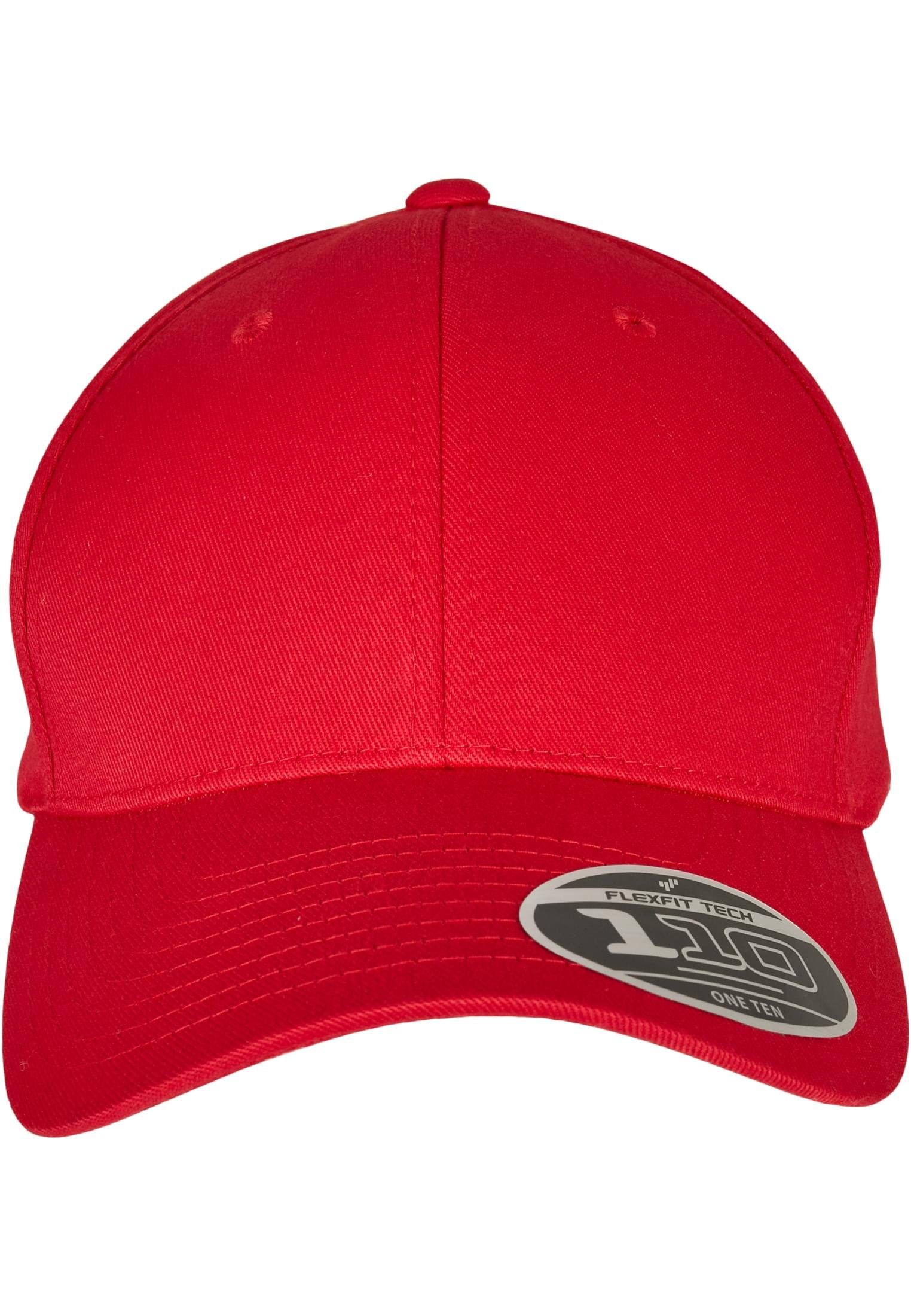 Flexfit Flex Cap Accessoires Flexfit 110 Curved Visor Snapback red