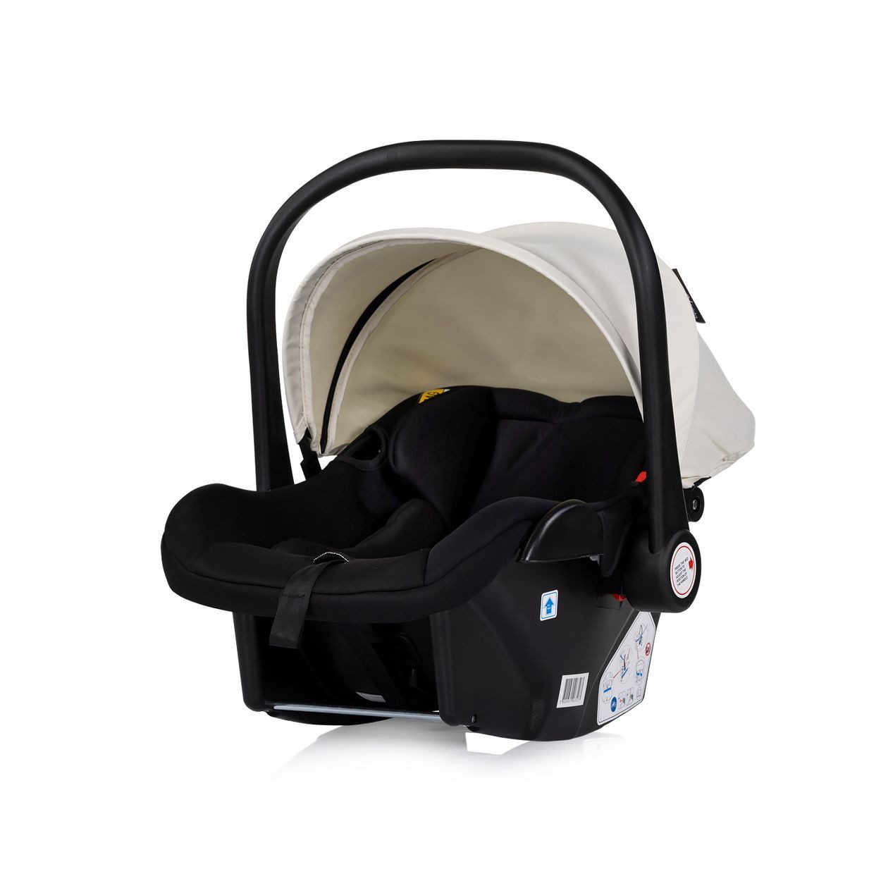Chipolino Babyschale Set Babyschale Isofix Basis, ab: 0, bis: 1.25, Station Vista i-Size (40-87cm) verstellbar