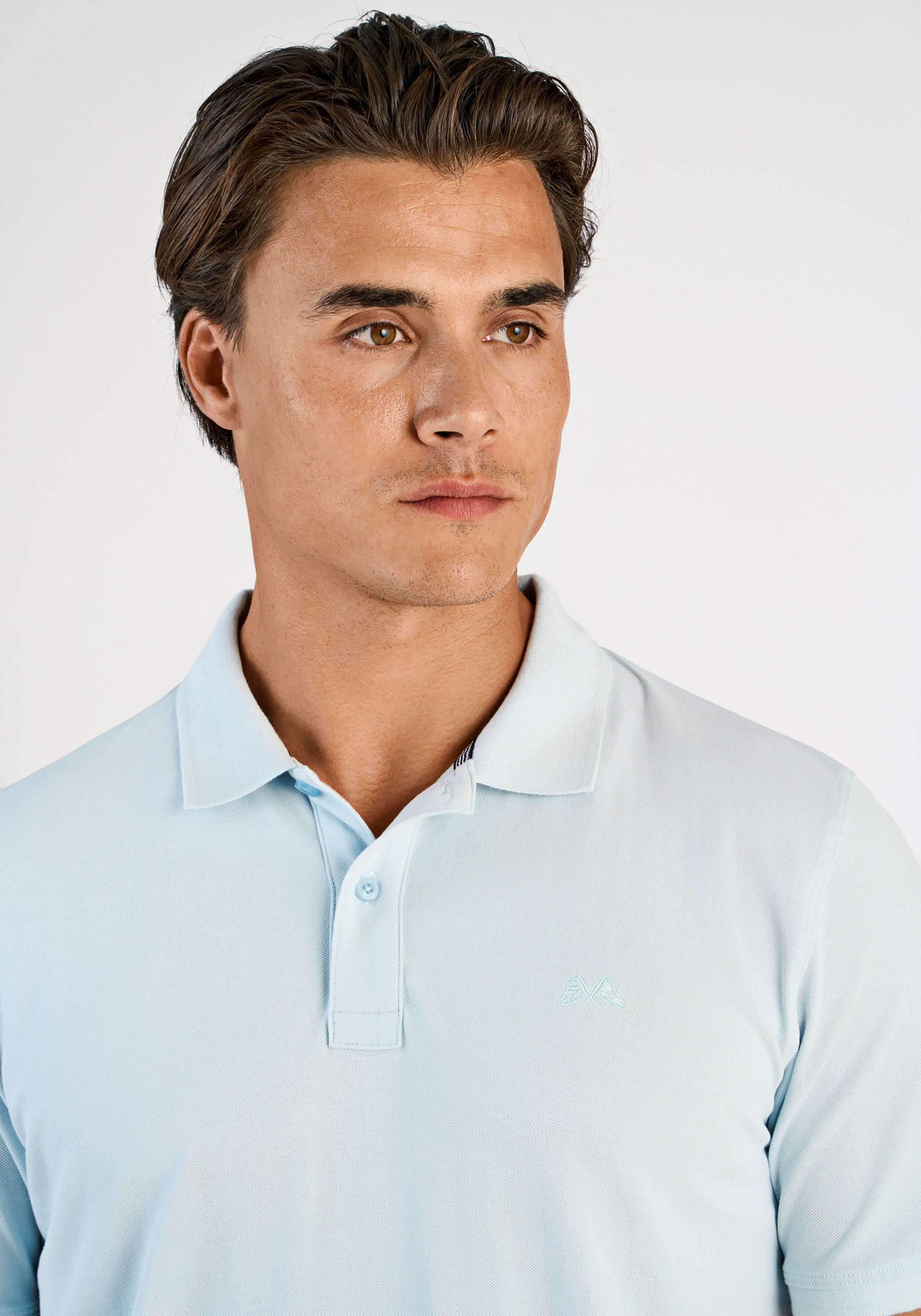LINDBERGH Poloshirt mit Logostickerei – Bild 3 von 5