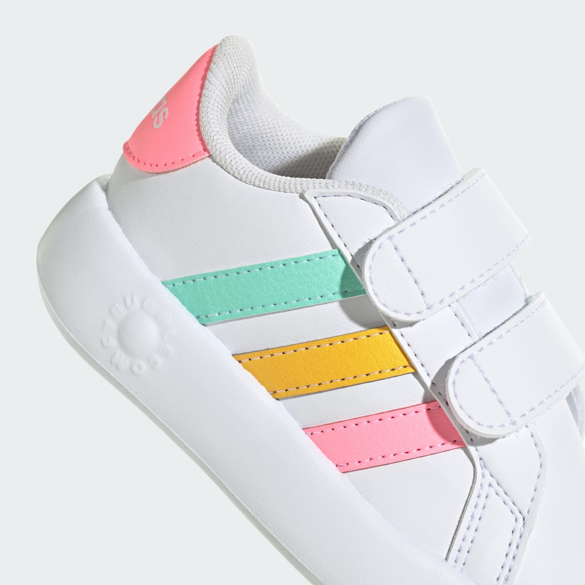 Mint Sneaker / Pulse GRAND adidas 2.0 Pink COURT Sportswear / Cloud KIDS SCHUH White Beam