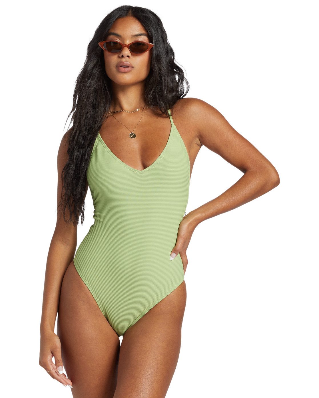 Billabong Badeanzug Tanlines Sage günstig online kaufen