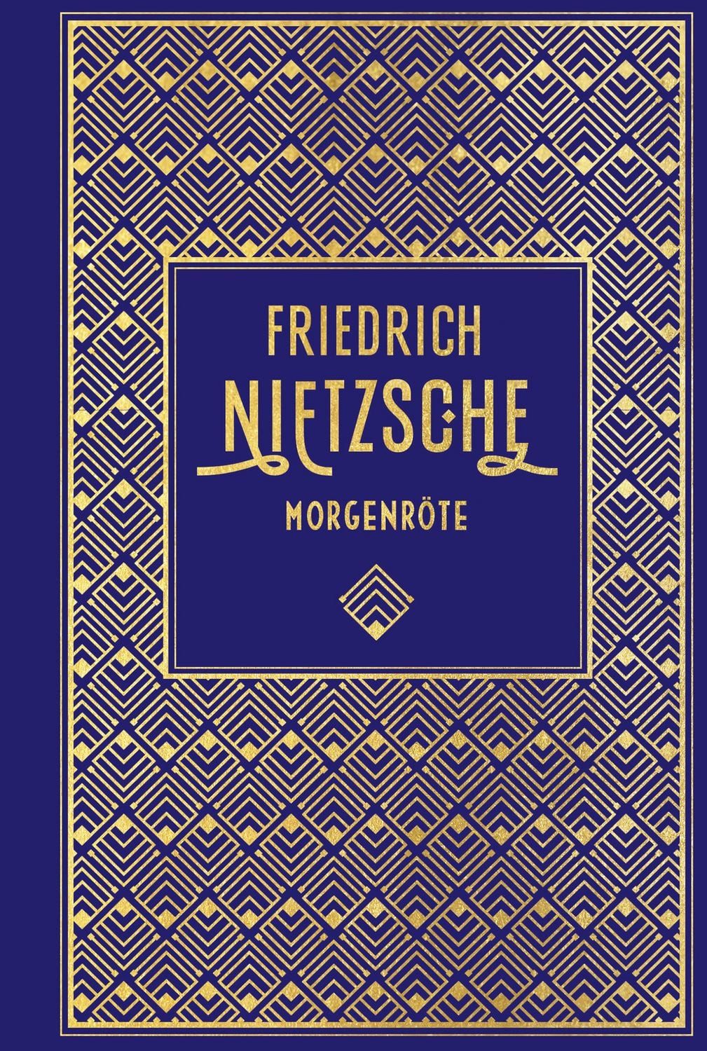 Morgenröte / Friedrich Nietzsche, Leinen mit Goldprägung