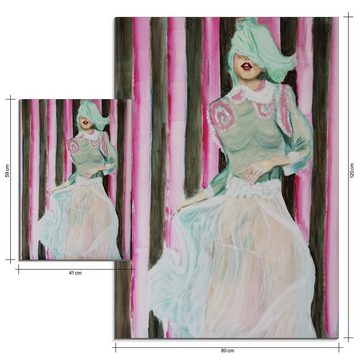 MySpotti Alu-Dibond-Druck Artfix Candy Girl, inkl. 3D-Magic Befestigungsset