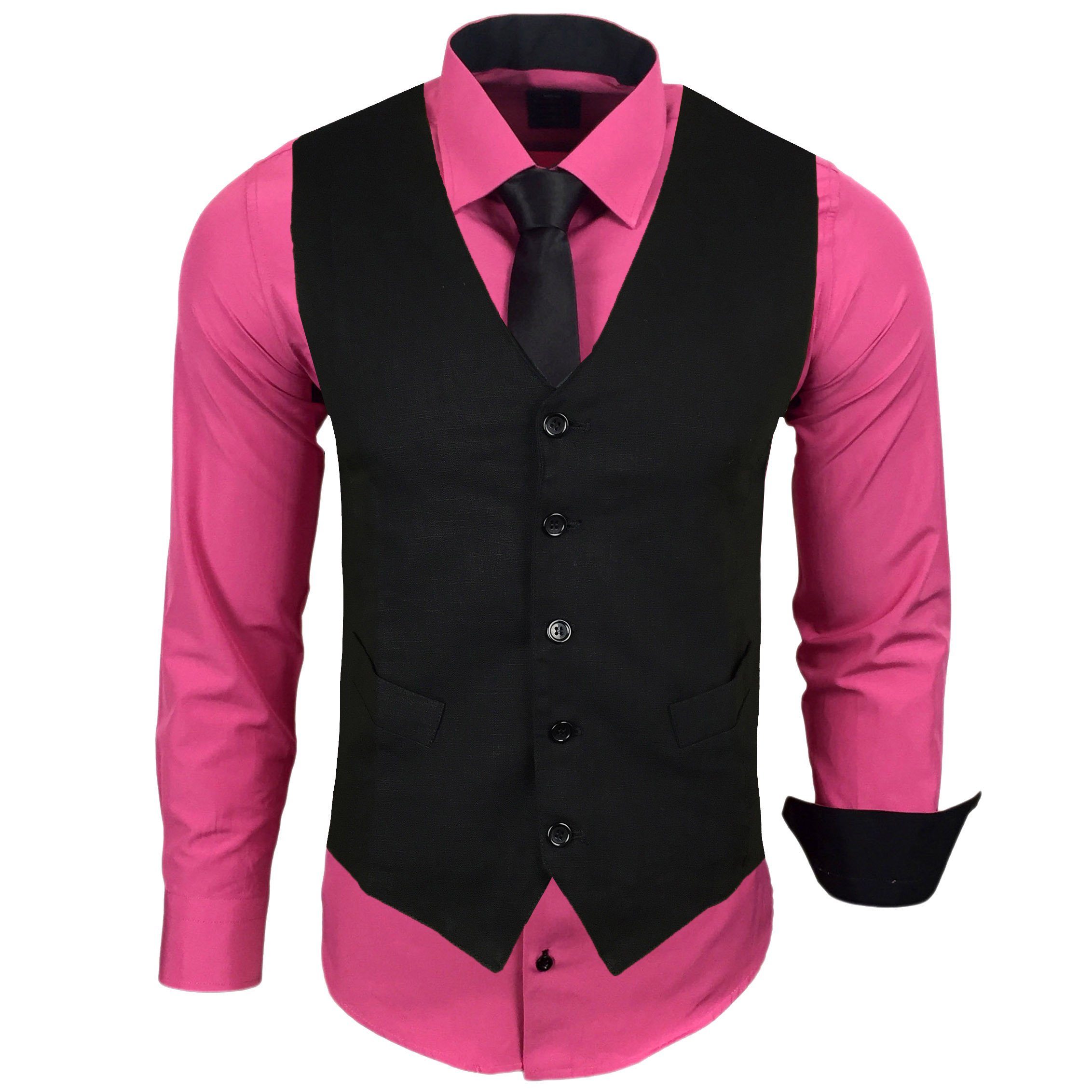 Baxboy Langarmhemd Baxboy Langarmhemd Herren-Hemd Slim-Fit günstig online kaufen