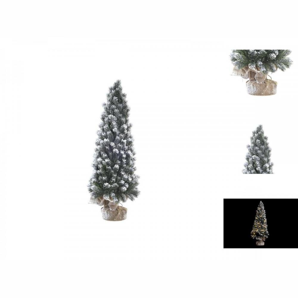Weihnachtsbaum natürlich cm Weiß DKD 70 Home PVC x Bigbuy Verschneit cm 30 x 70 Christbaumschmuck Decor grün 30