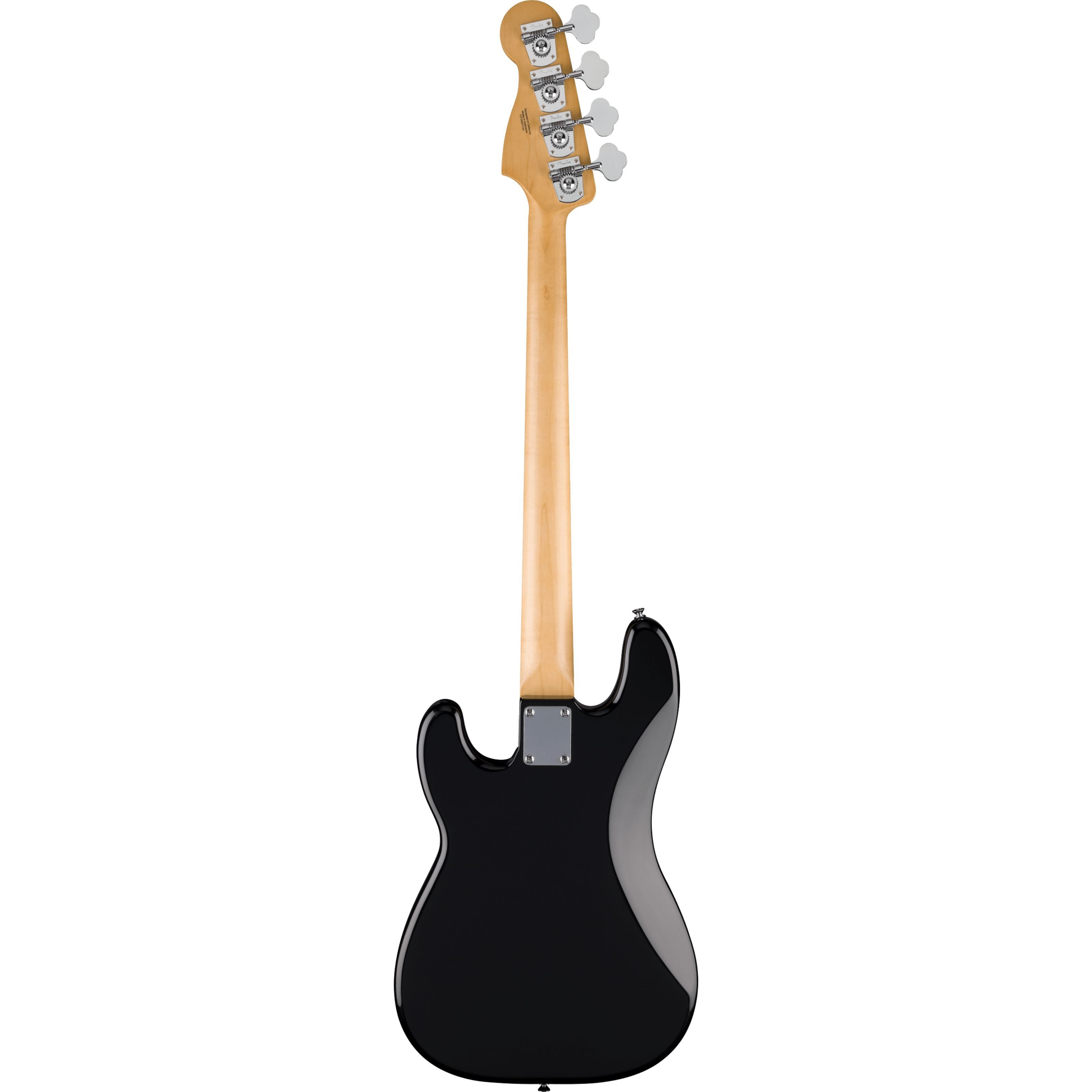 Fender E-Bass, E-Bässe, 4-Saiter E-Bässe, Standard Precision Bass LRL Black - E-Bass