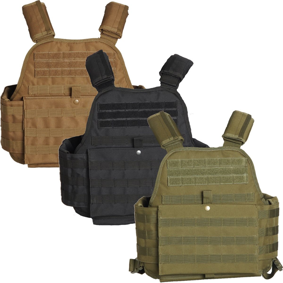 Mil-Tec Jagdweste Militär Plate Carrier Plattenträger günstig online kaufen