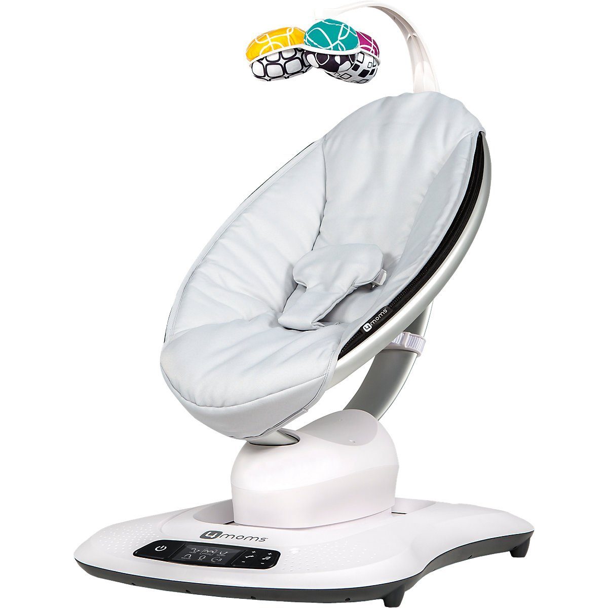 Kinder Babywippen 4moms Babywippe Wippe mamaRoo 4, Classic Grey