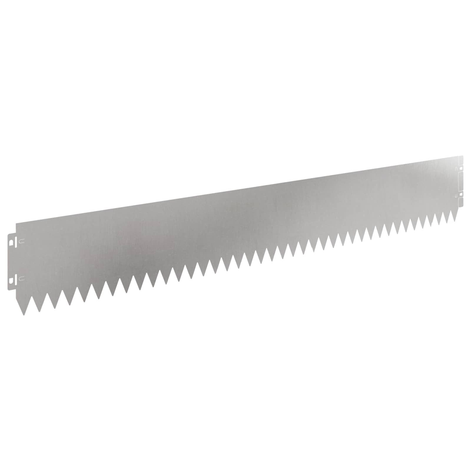 Beetumrandung Raseneinfassung 30 pcs 103 x 15 cm Stahl Silber