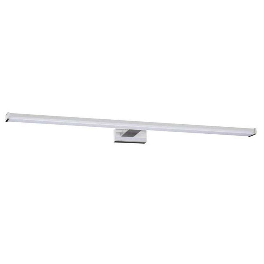 Licht-Trend Wandleuchte LED Spiegel Badleuchte Asto 90cm IP44 970lm 4000K Chrom, Alu-Gebürstet, Neutralweiß
