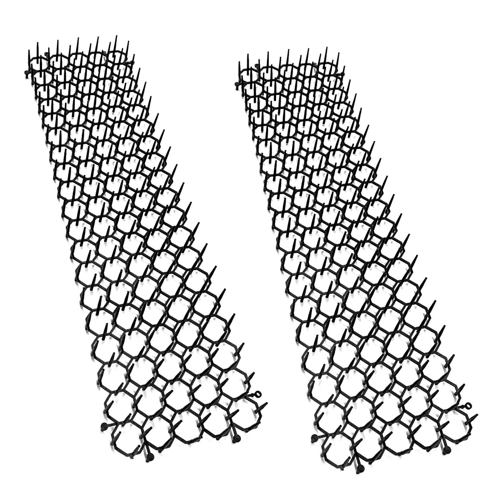 Tierabwehr-Attrappe Dornengitter Tiervertreiber Marderschutz Tierschreck Spikes