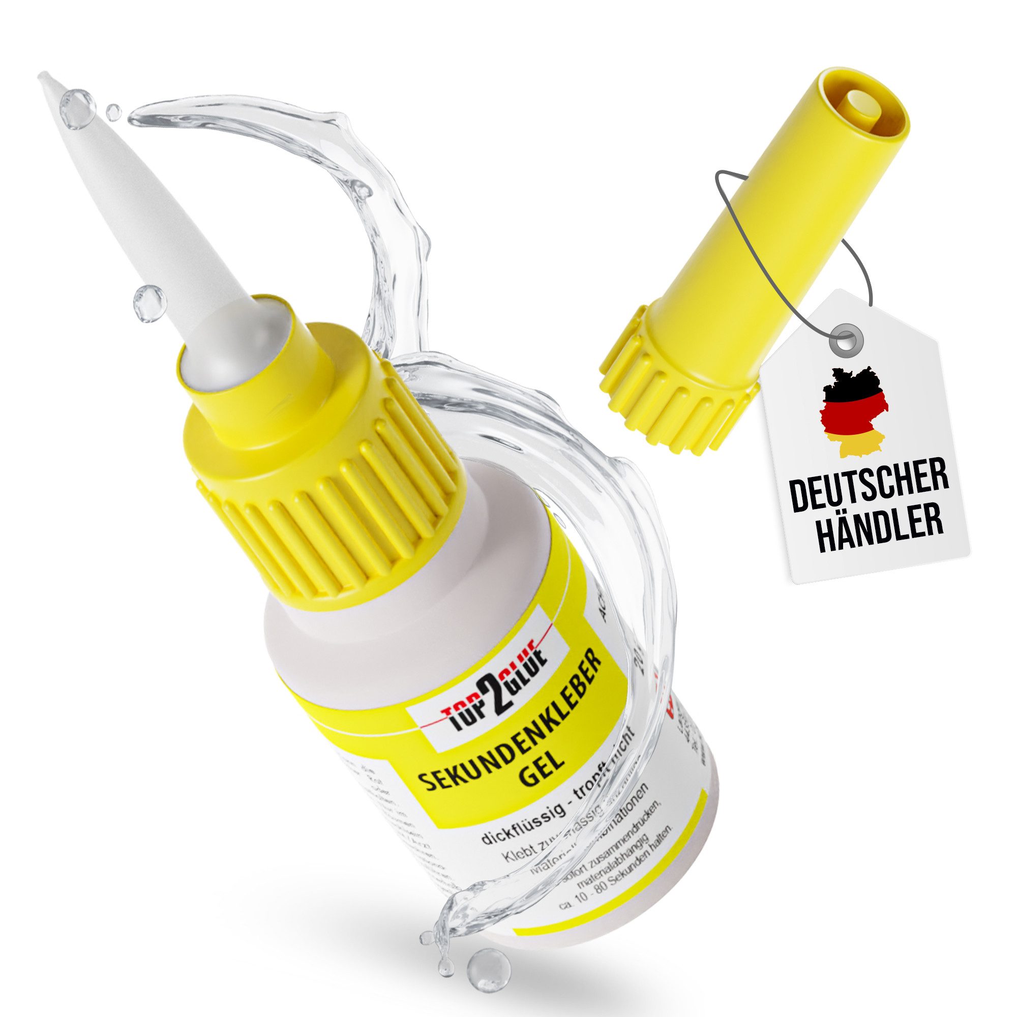 Top2Glue Sekundenkleber Gel Top2Glue Cyanacrylat 20g Keramikkleber extra st günstig online kaufen