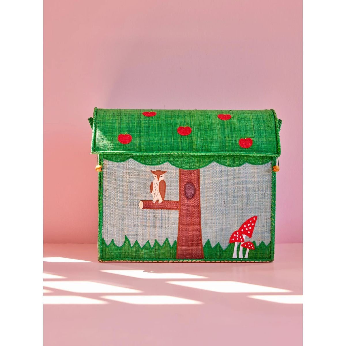 rice Aufbewahrungskorb Landhauskorb Happy Forest groß 52 x 32 x 43 cm günstig online kaufen