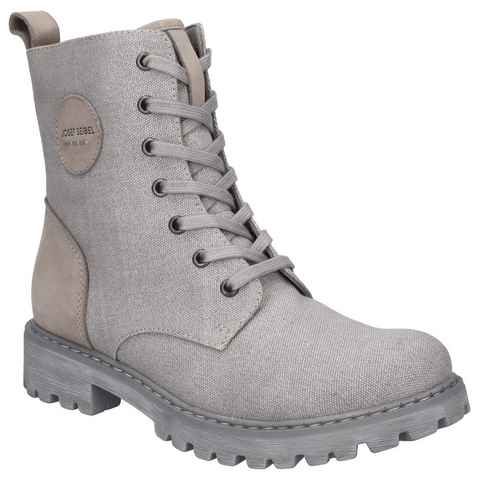 Josef Seibel Marta 26 Schnürboots, Blockabsatz, Schnürschuh, Stiefelette mit Wechselfußbett