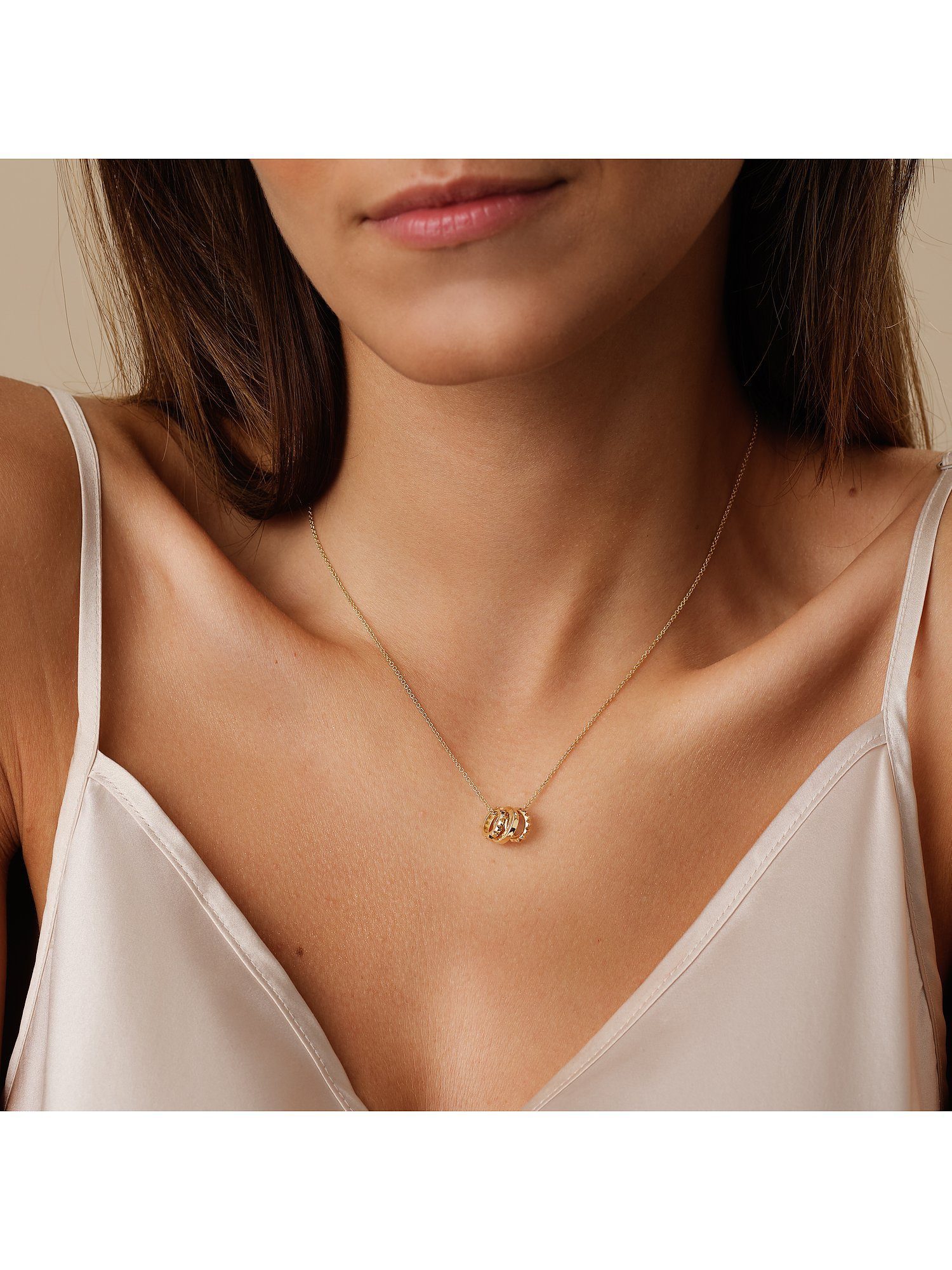 CHRIST Goldkette CHRIST Damen-Kette 585e...