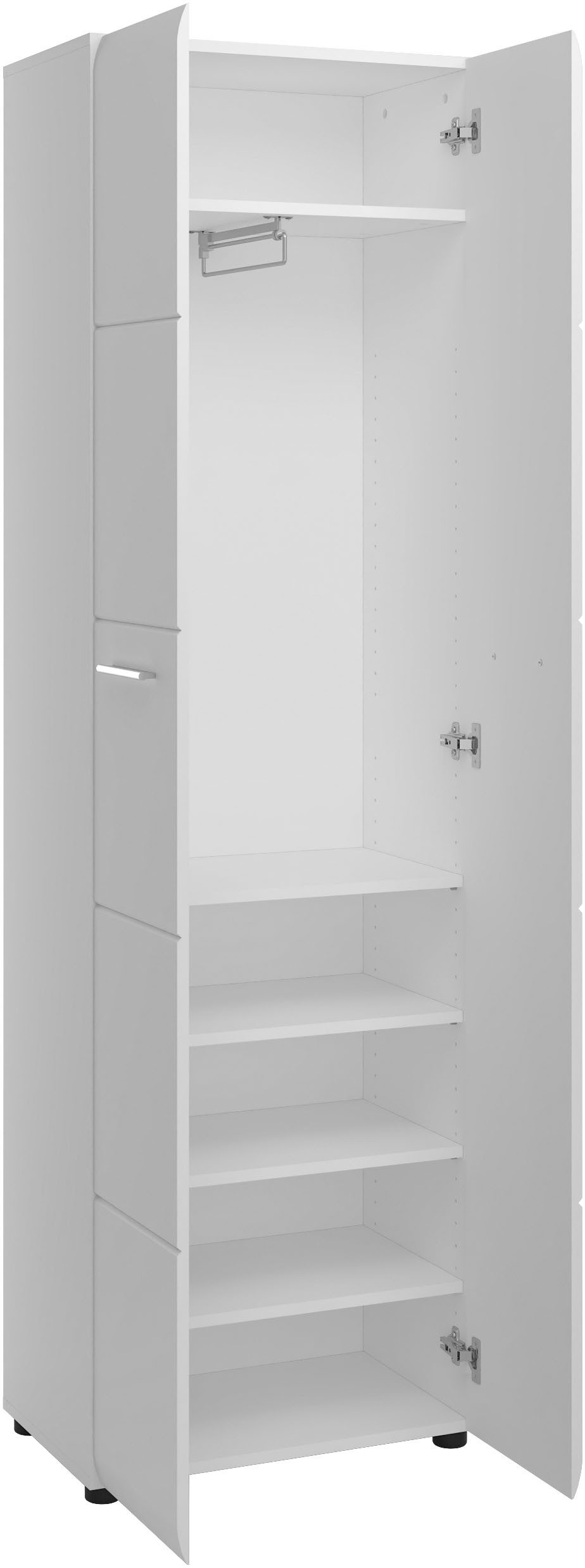 LIVING CHARM Garderobenschrank Merano Breite ca.59 – Bild 4 von 5