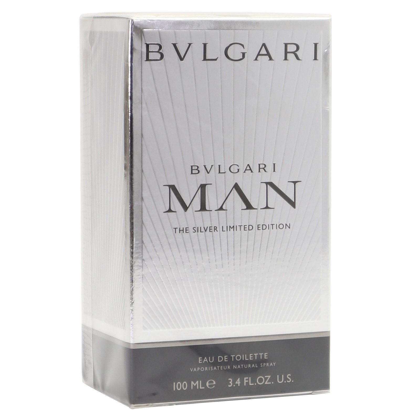 BVLGARI Eau de Toilette Bvlgari Man the Silver Limited Edition Eau de Toilette Spray 100 ml
