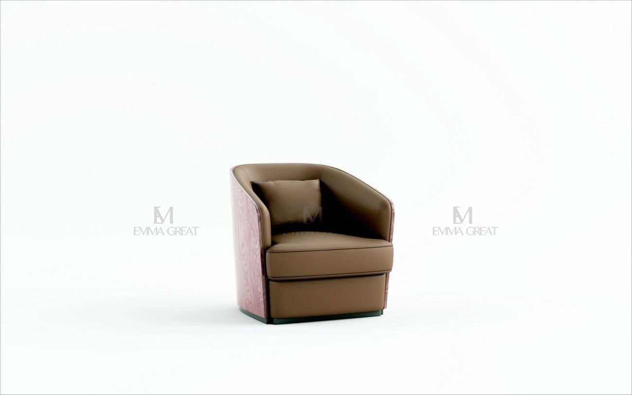 JVmoebel Loungesessel Sessel Club Lounge Design Fernseh Sofa Stuhl Stühle Polster Sitz Möbel | Loungesessel