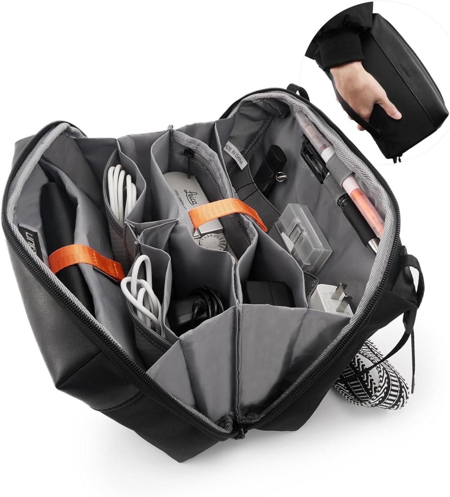 Aufbewahrungstasche Große Kabeltasche Organizer Tasche für elektronisches Zubehör EDC