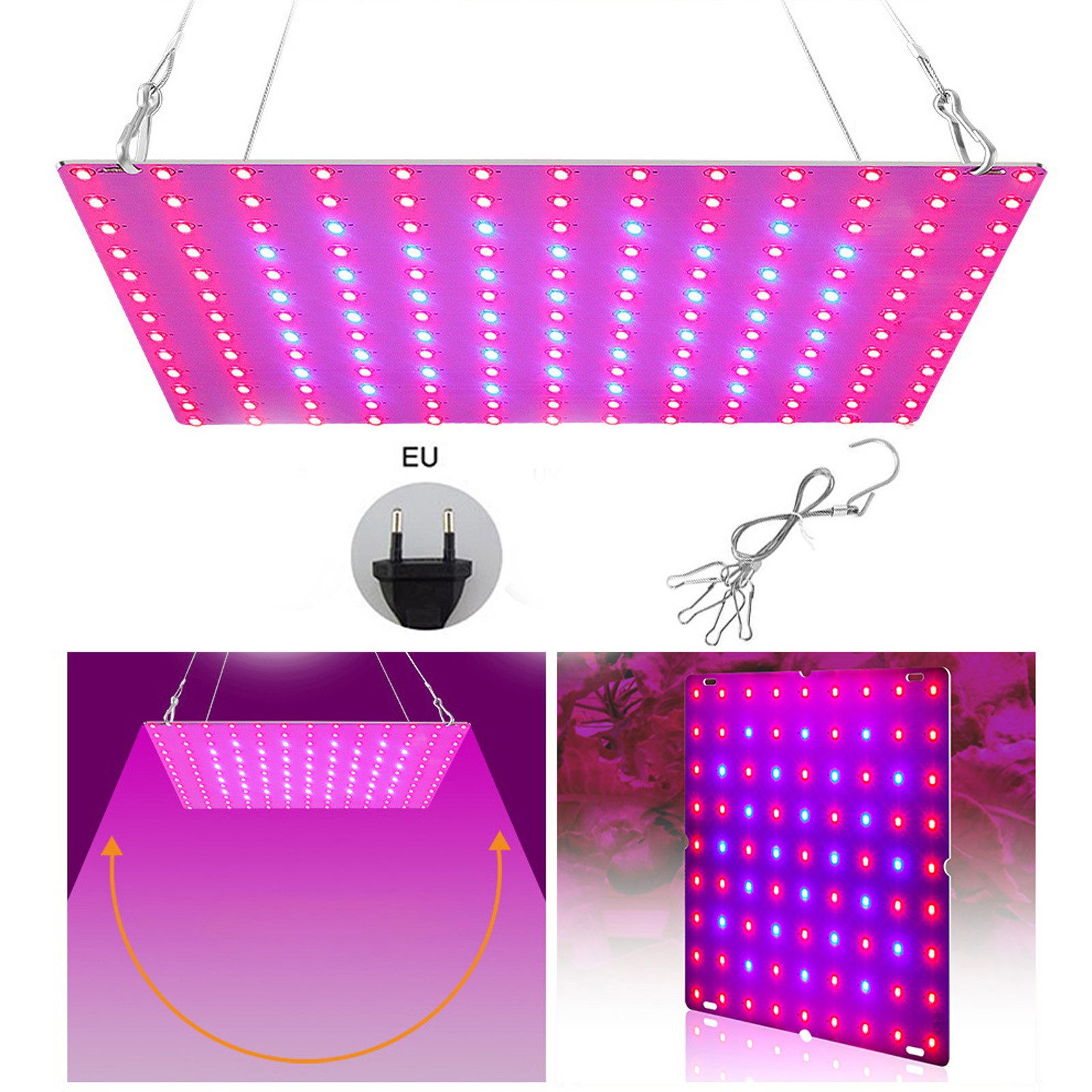 Qualra Pflanzenlampe 81-312LEDs LED Pflanzenlampe Vollspektrum Grow Lampe m günstig online kaufen