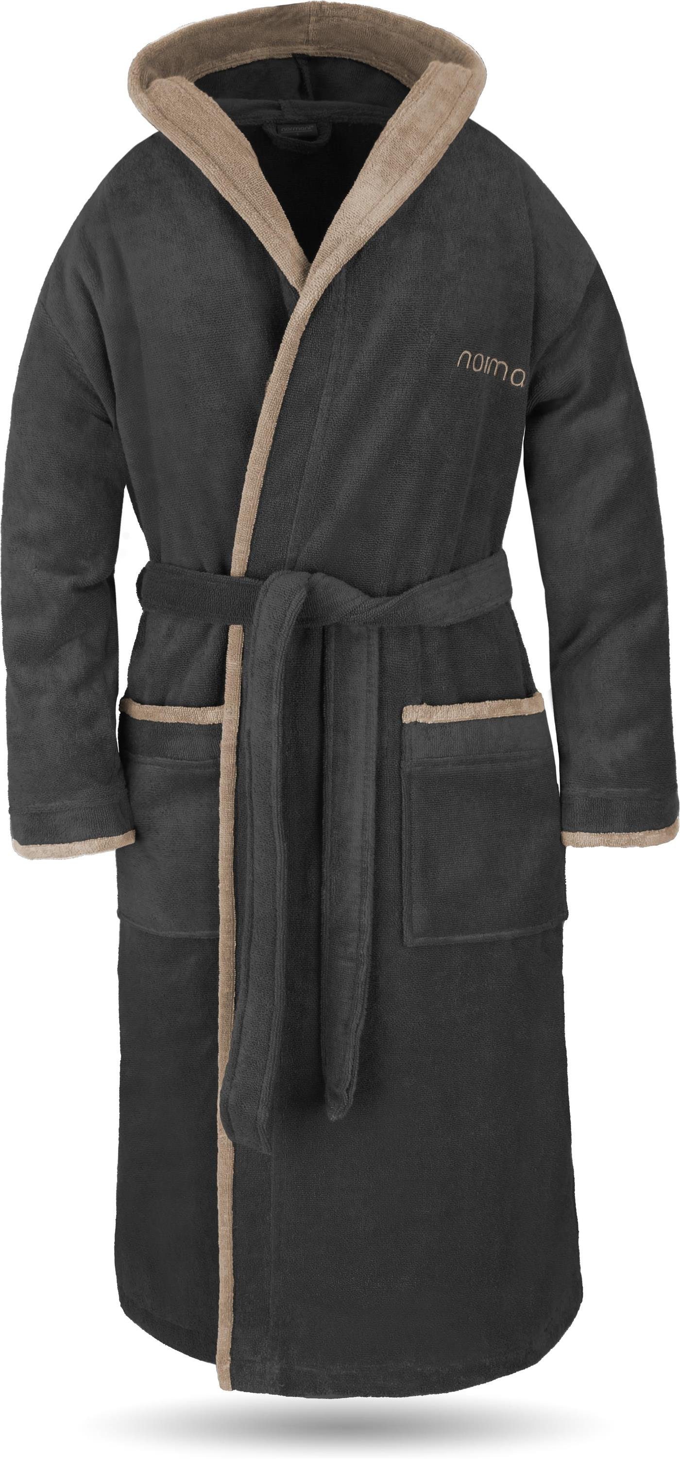 normani Damenbademantel Damen Wellness-Bademantel aus 100% Baumwolle, 122, günstig online kaufen