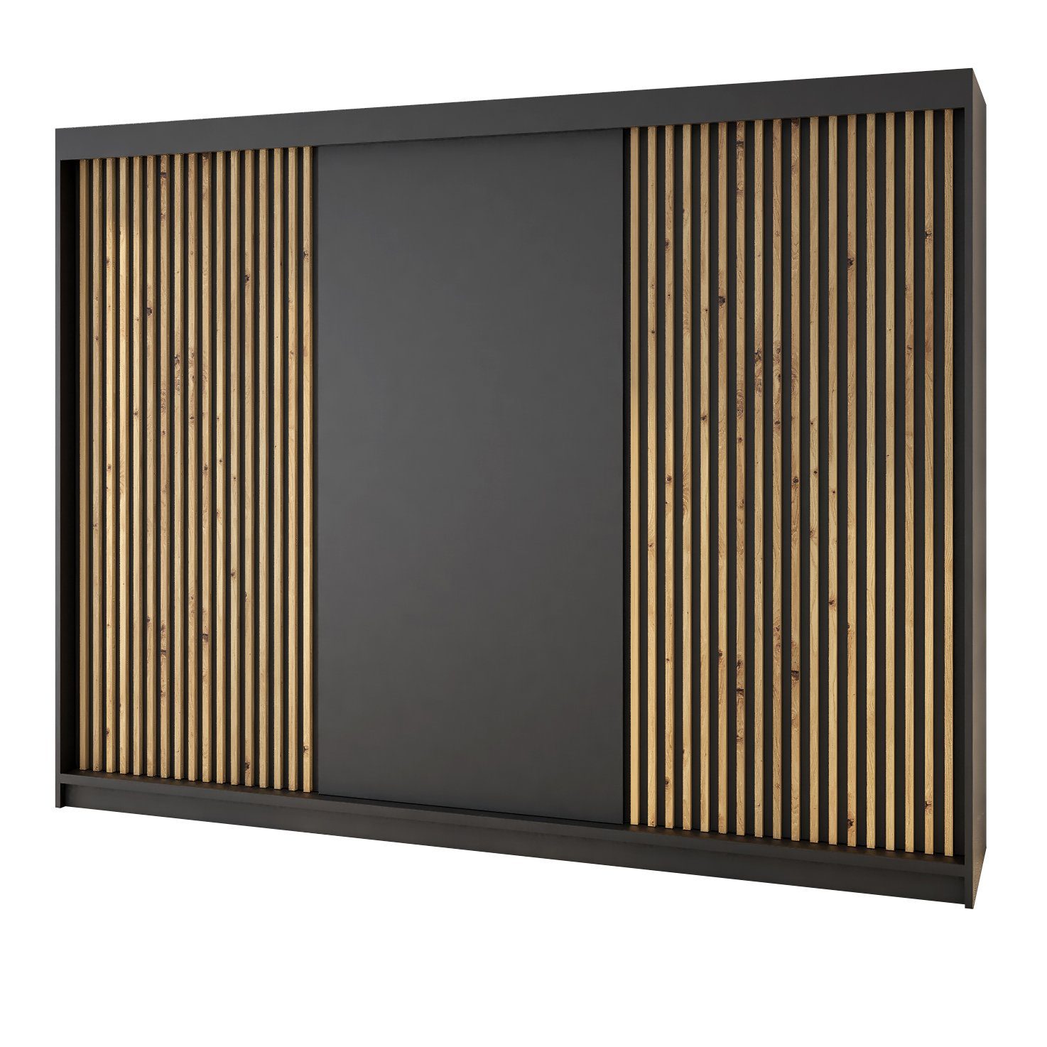 A&J MöbelLand GmbH Schiebetürenschrank IOSA 200 cm mit 4 Schubladen, und 3D günstig online kaufen