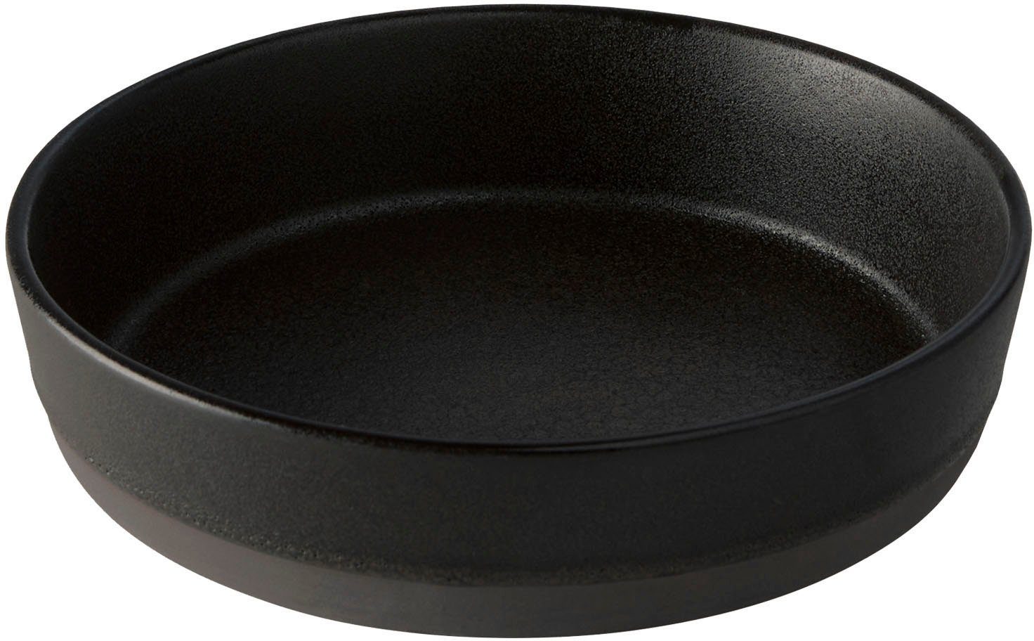Suppenteller RAW Titanium cm Ø (6 Black, Steinzeug, St), 19 aida RAW