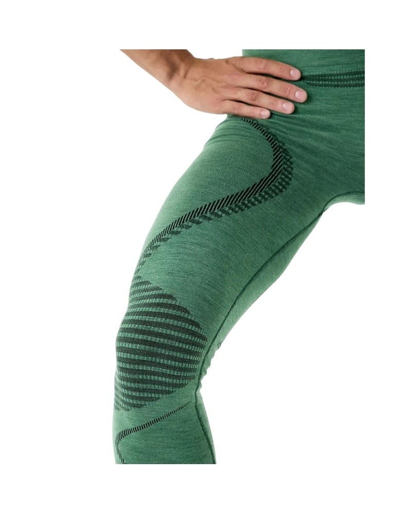 Accapi Lange Unterhose Ergowool Long Pants (Merinowolle, warm) Unterwäsche grün Herren