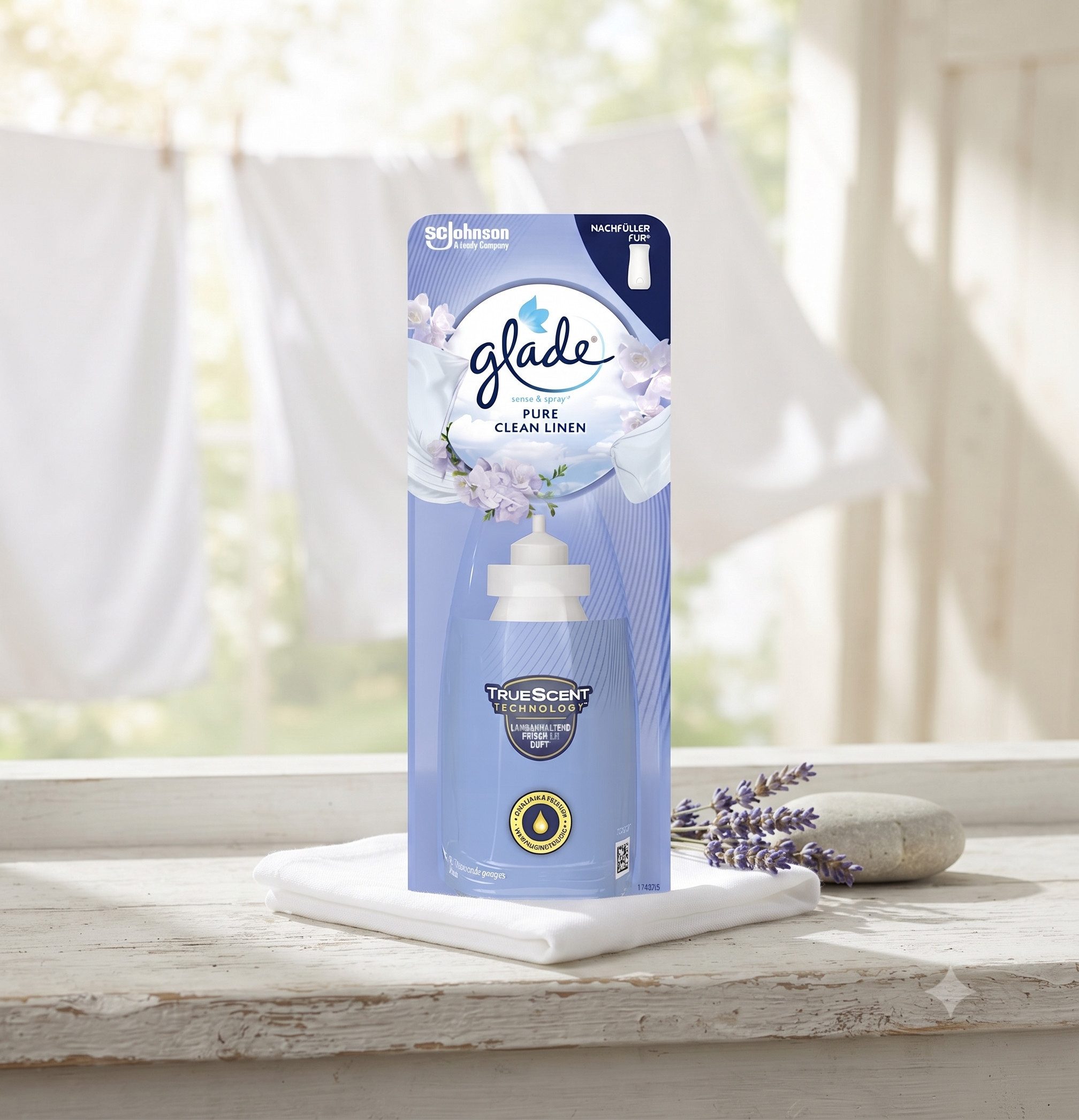 Glade Raumduft Glade Sense & Spray Nachfüller Pure Clean Linen