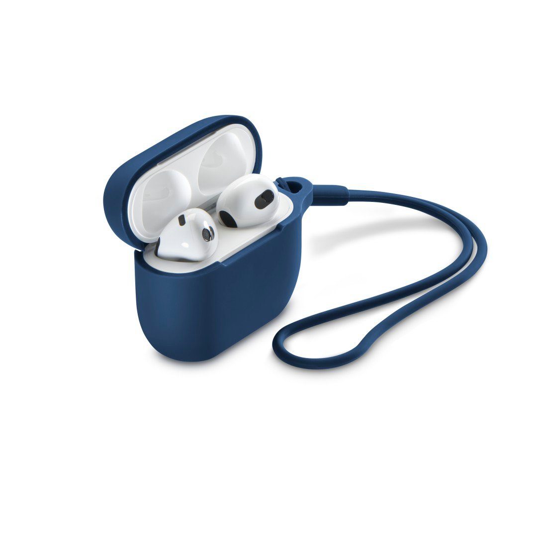 Hama Kopfhörer-Schutzhülle Schutzhülle aus Silikon für das Ladecase AirPods 3. Generation, Kratzfestes Sleeve, Ultra Slim, Wireless Charging kompatibel