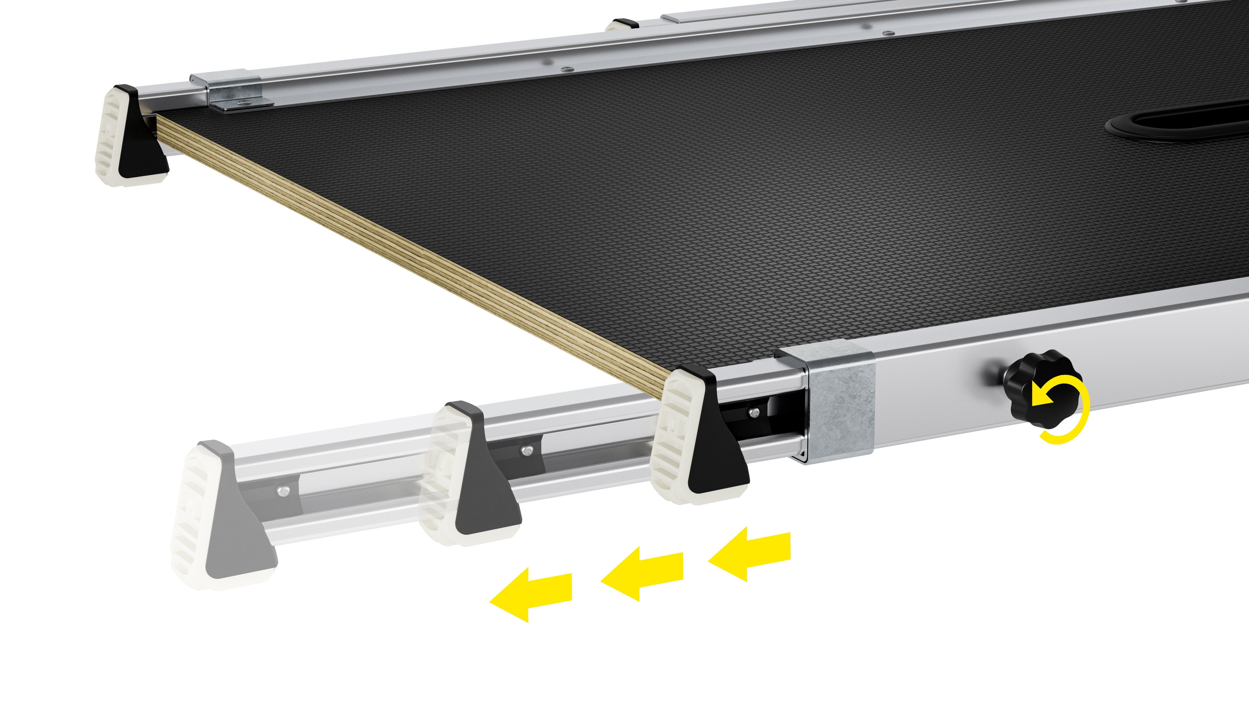 Hailo Arbeitsplattform TP2 Pro, Treppenpodest